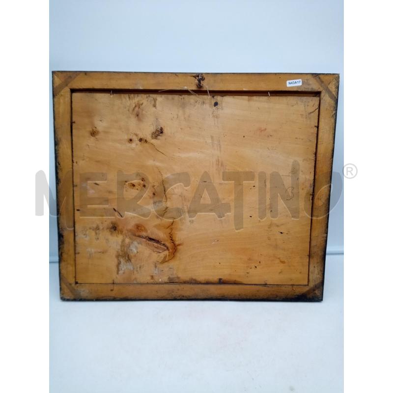 QUADRO OLIO SU TAV EX VOTO 1807  | Mercatino dell'Usato Roma porta maggiore 5
