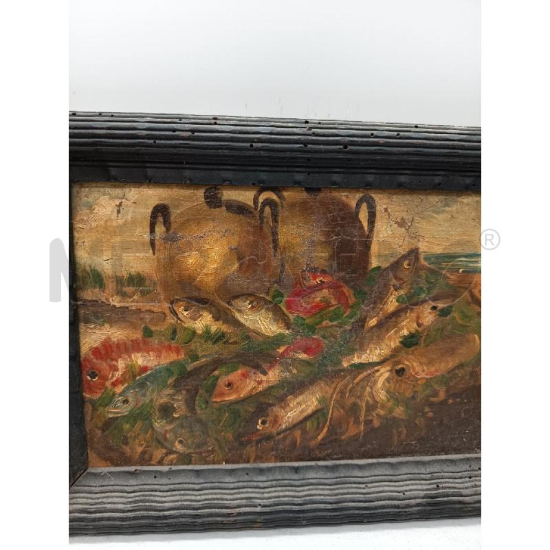 QUADRO OLIO SU TAV FRITTO MISTO | Mercatino dell'Usato Roma porta maggiore 3