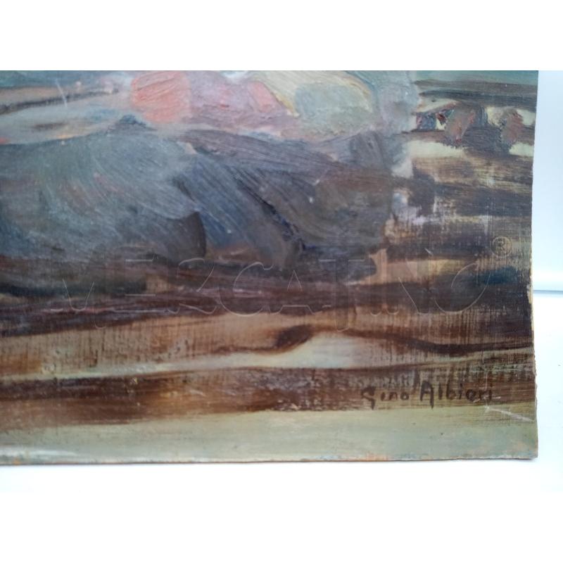 QUADRO OLIO SU TAV PESCATORE | Mercatino dell'Usato Roma porta maggiore 3