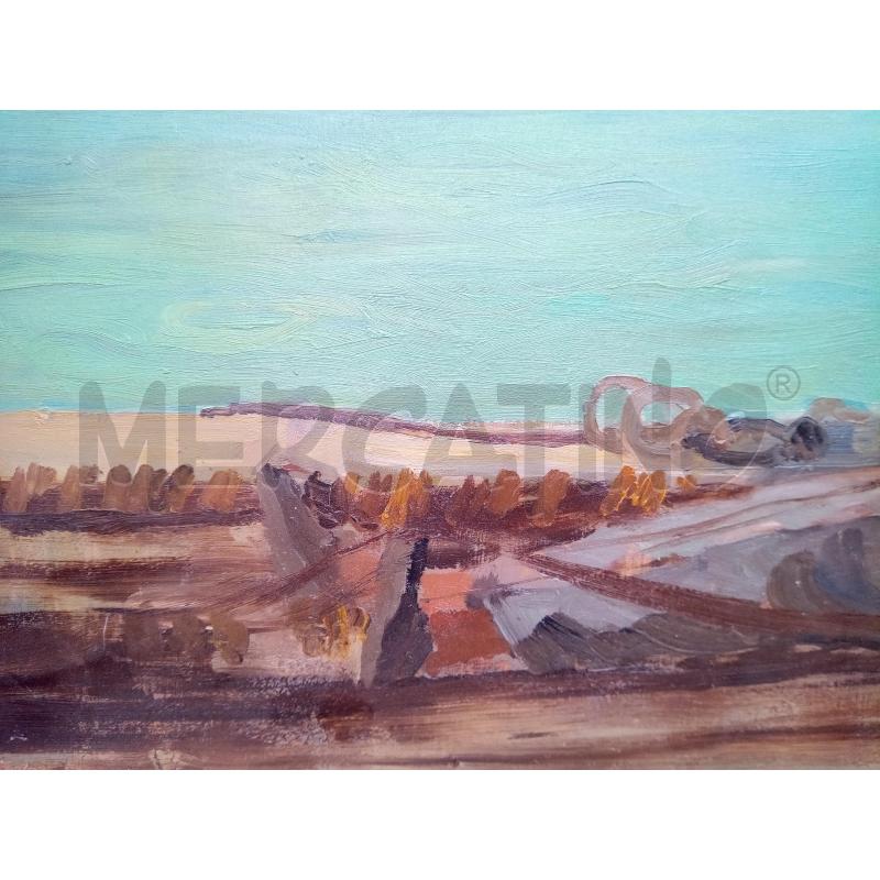 QUADRO OLIO SU TAV PESCATORE | Mercatino dell'Usato Roma porta maggiore 4