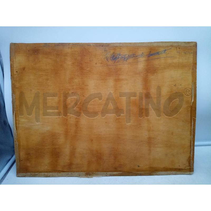 QUADRO OLIO SU TAV PESCATORE | Mercatino dell'Usato Roma porta maggiore 5