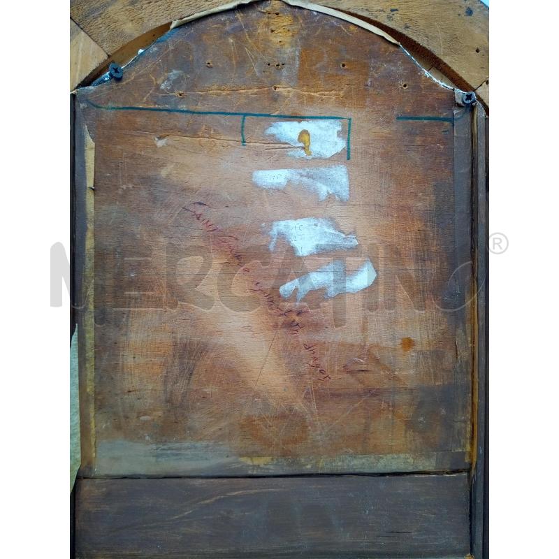QUADRO OLIO SU TAV SAN GIORGIO E IL DRAGO | Mercatino dell'Usato Roma porta maggiore 4
