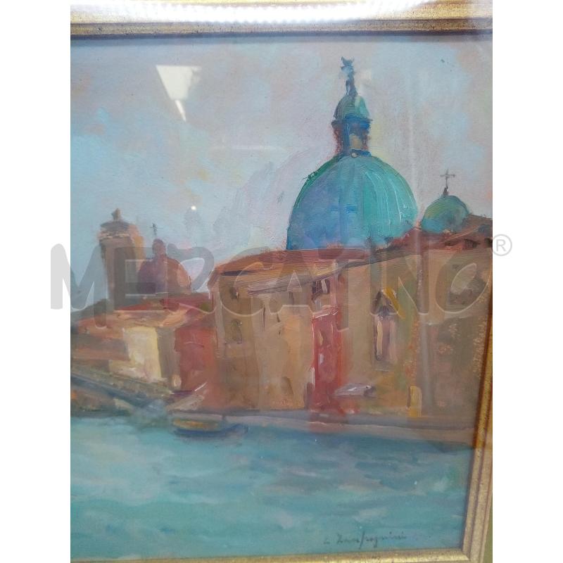 QUADRO OLIO SU TAV VEDUTA CANAL GRANDE | Mercatino dell'Usato Roma porta maggiore 2