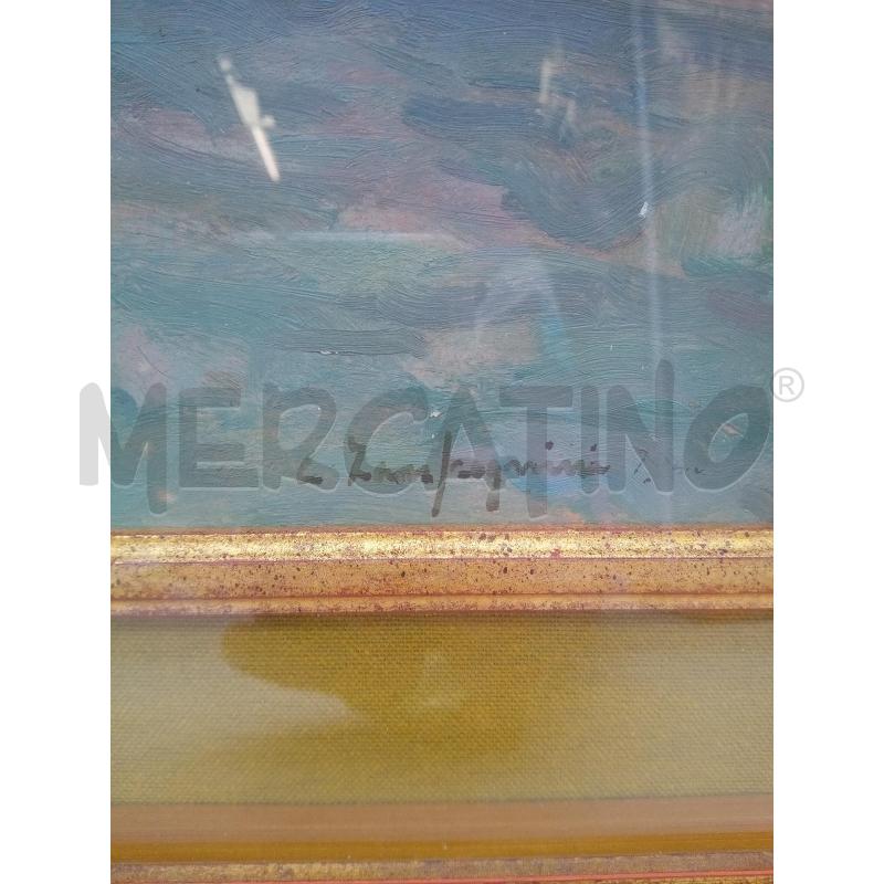 QUADRO OLIO SU TAV VEDUTA CANAL GRANDE | Mercatino dell'Usato Roma porta maggiore 4