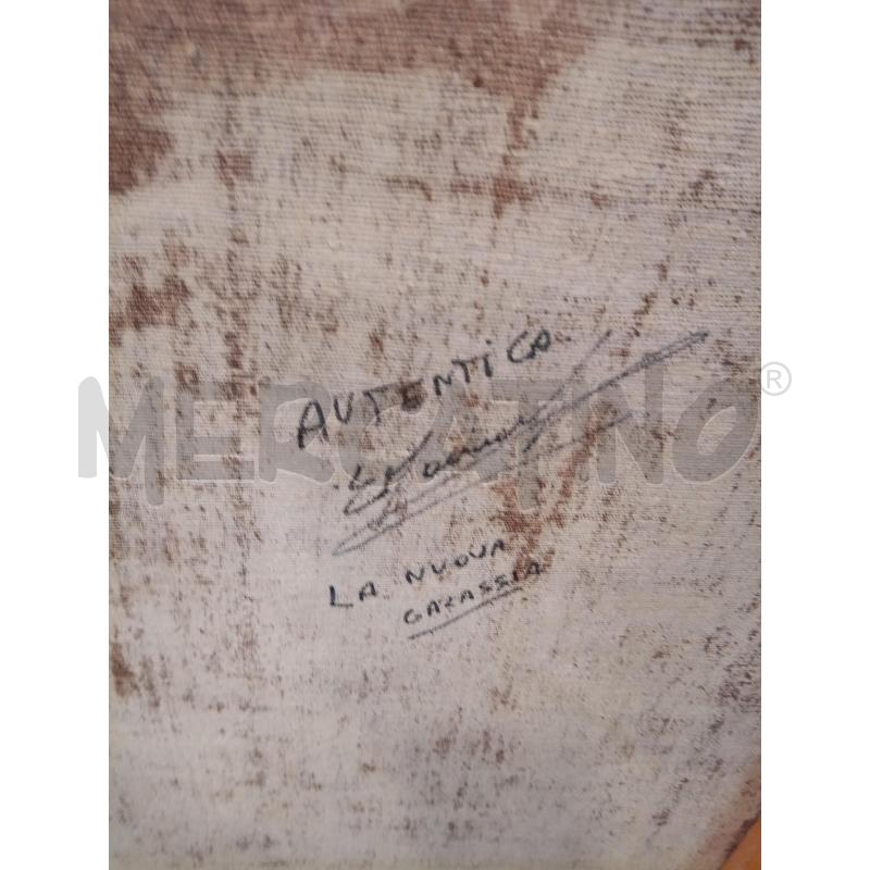 QUADRO OLIO SU TELA ASTRATTO CERCHI E GEOMETRIE | Mercatino dell'Usato Roma porta maggiore 5
