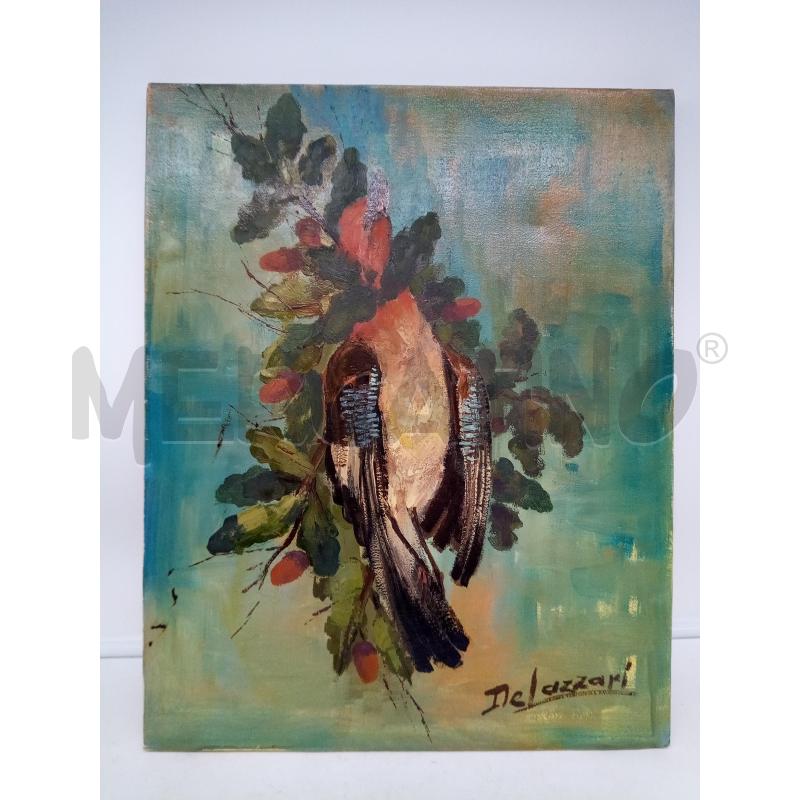 QUADRO OLIO SU TELA CACCIAGGIONE  | Mercatino dell'Usato Roma porta maggiore 1