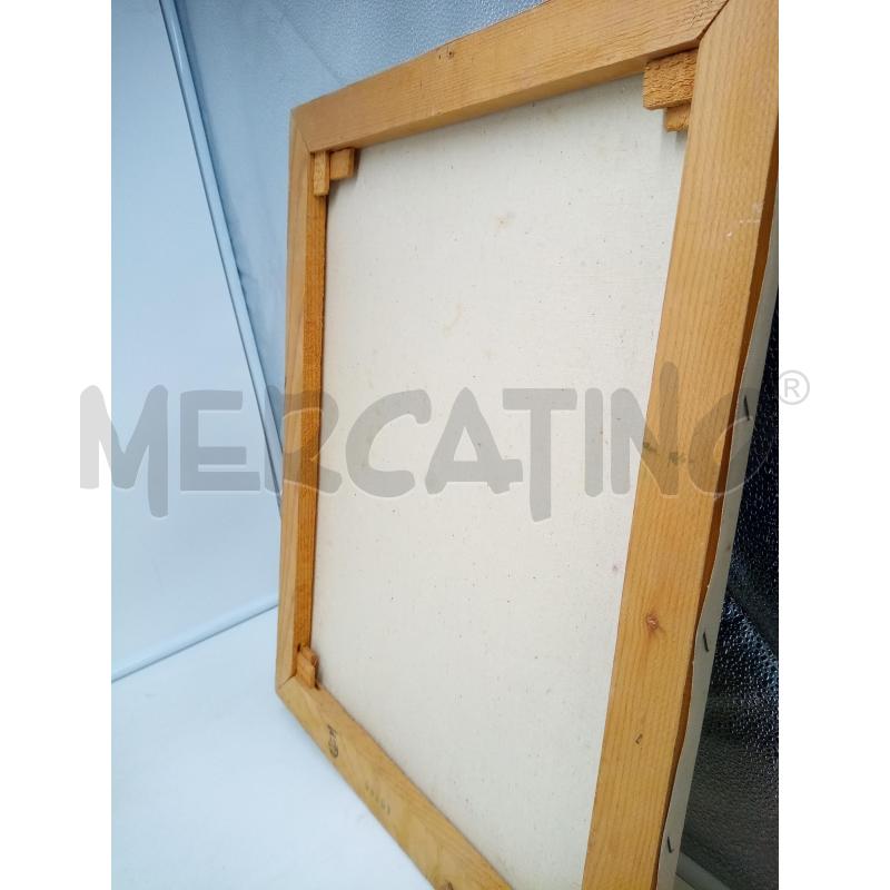 QUADRO OLIO SU TELA CACCIAGGIONE  | Mercatino dell'Usato Roma porta maggiore 5