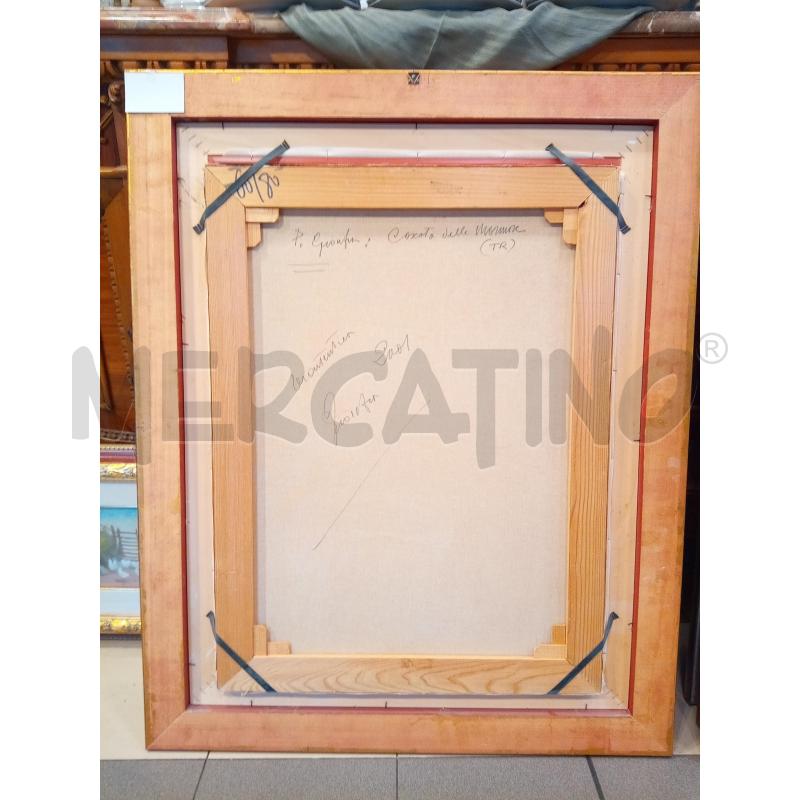 QUADRO OLIO SU TELA CASCATE | Mercatino dell'Usato Roma porta maggiore 5