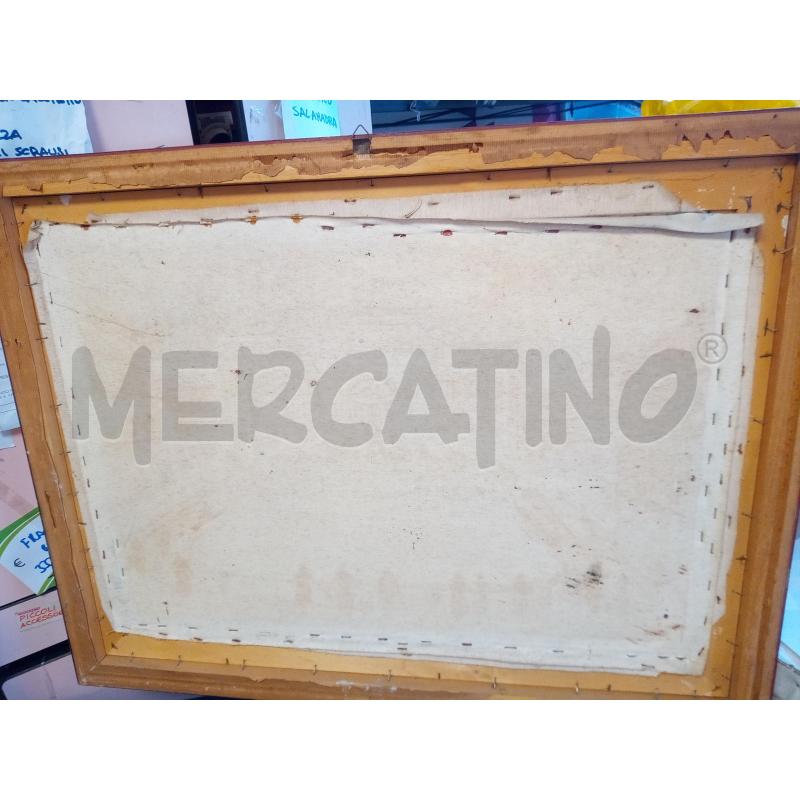 QUADRO OLIO SU TELA FONTANA DI TREVI | Mercatino dell'Usato Roma porta maggiore 5