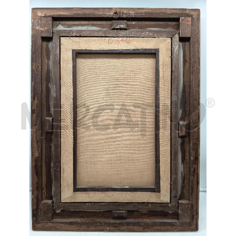QUADRO OLIO SU TELA GUARDIA IN UNIFORME E ARCO  | Mercatino dell'Usato Roma porta maggiore 5