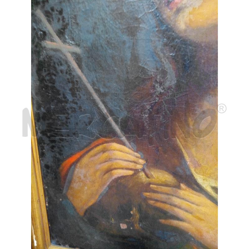 QUADRO OLIO SU TELA MADDALENA PENITENTE RESTAURATA | Mercatino dell'Usato Roma porta maggiore 3