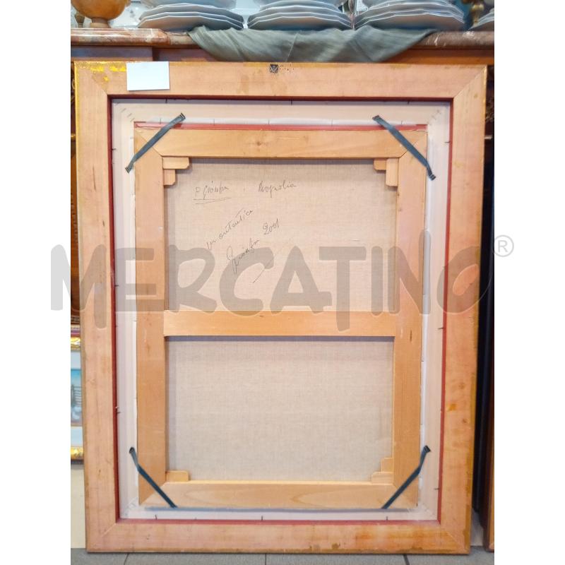 QUADRO OLIO SU TELA MAGNOLIE | Mercatino dell'Usato Roma porta maggiore 5
