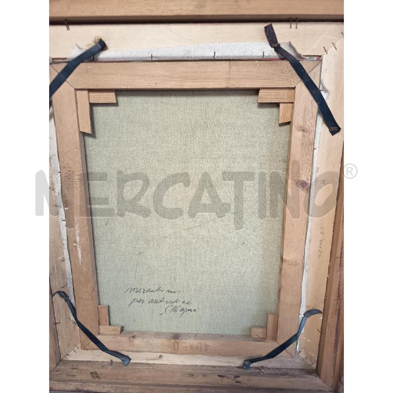 QUADRO OLIO SU TELA MERCATINO | Mercatino dell'Usato Roma porta maggiore 5