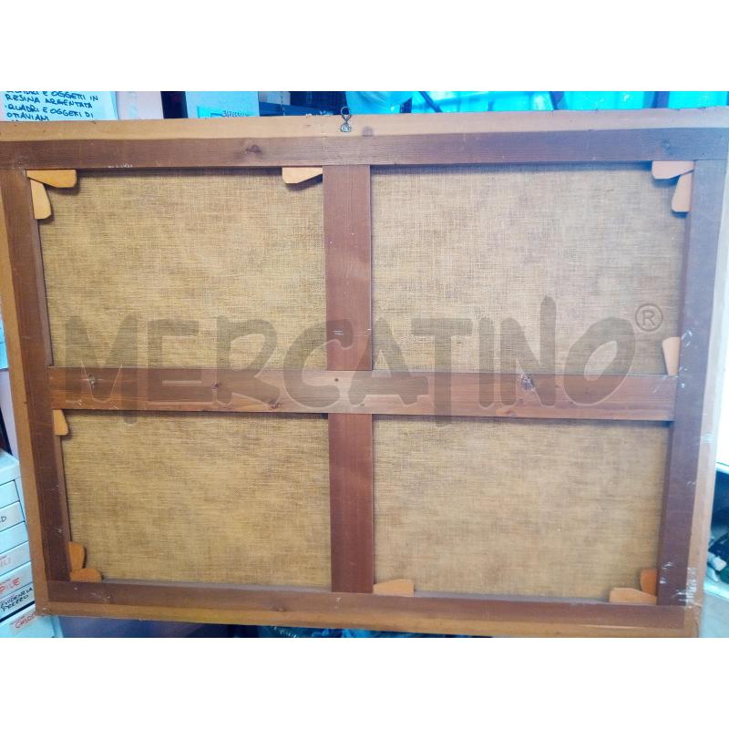 QUADRO OLIO SU TELA MIRACOLO MAR DI GALILEA EPOCA | Mercatino dell'Usato Roma porta maggiore 5