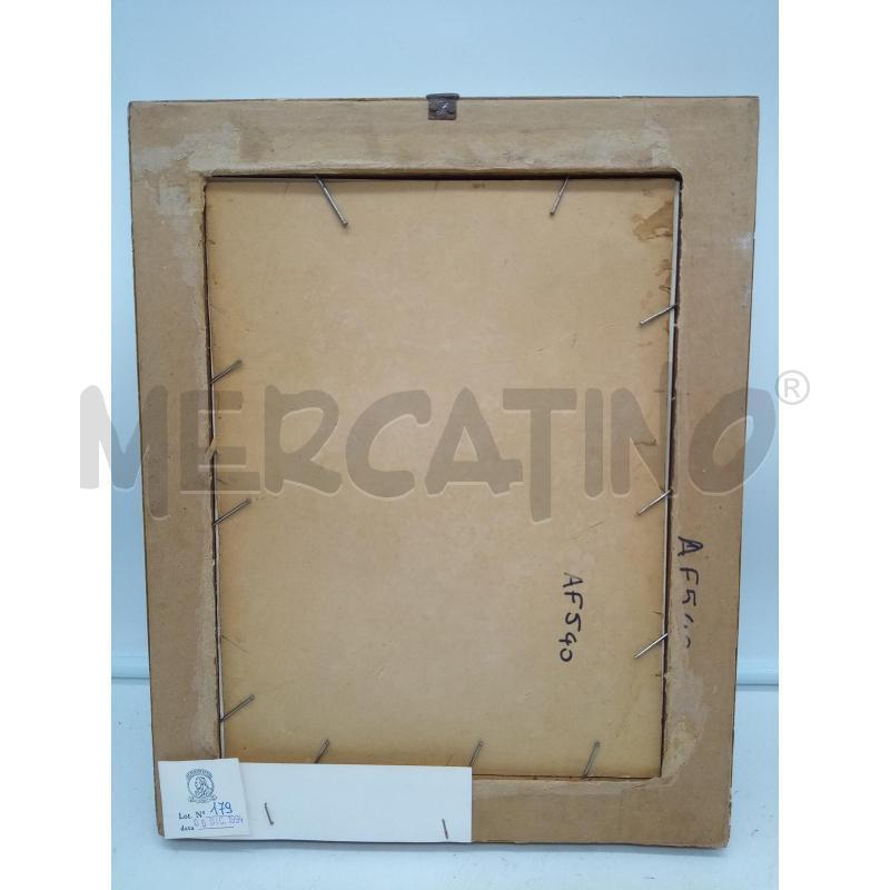 QUADRO OLIO SU TELA PAESAGGIO CON PONTE | Mercatino dell'Usato Roma porta maggiore 4
