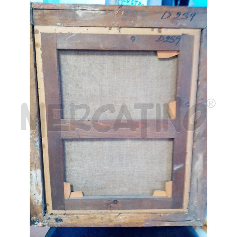 QUADRO OLIO SU TELA PASTORE CON ARMENTI EPOCA  | Mercatino dell'Usato Roma porta maggiore 5