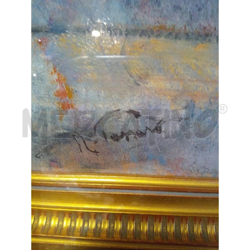 QUADRO OLIO SU TELA PASTORE TEDESCO | Mercatino dell'Usato Roma porta maggiore 3