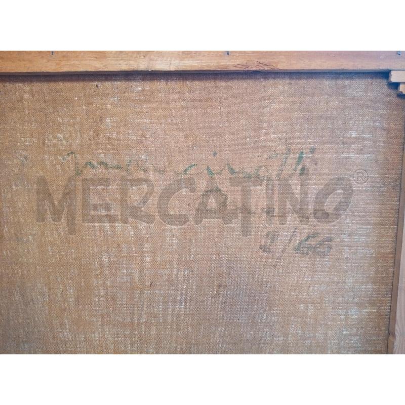 QUADRO OLIO SU TELA PIAZZA NAVONA | Mercatino dell'Usato Roma porta maggiore 5
