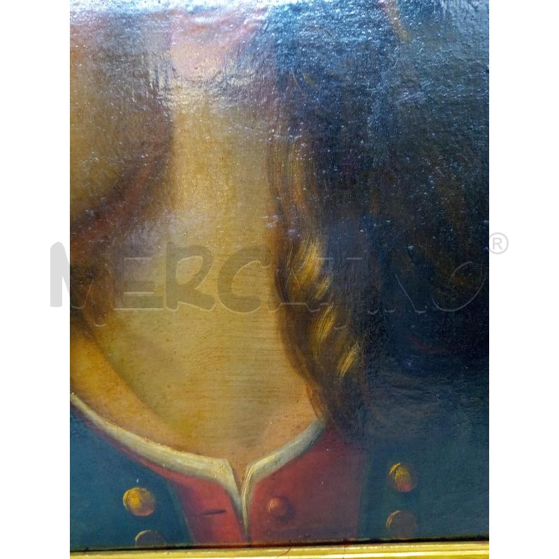 QUADRO OLIO SU TELA PROFILO CORSARO  | Mercatino dell'Usato Roma porta maggiore 5