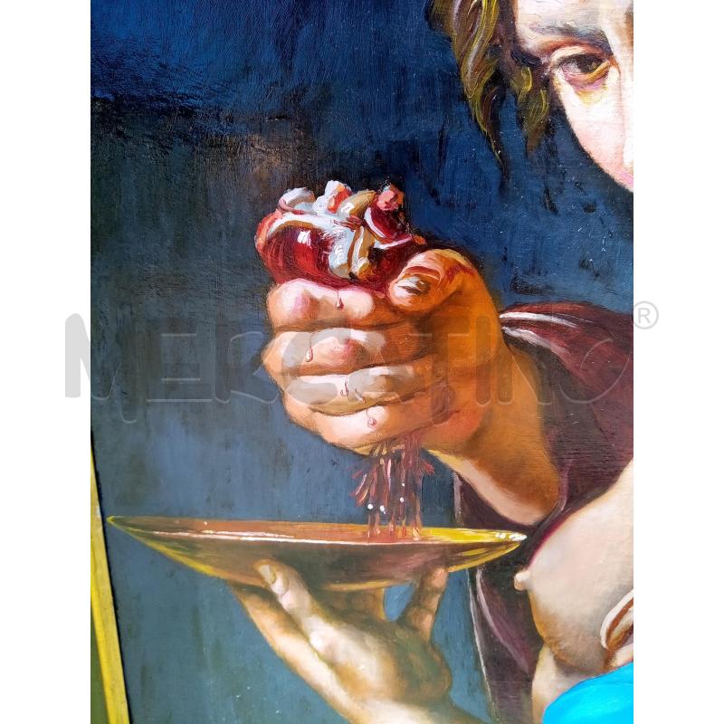 QUADRO OLIO SU TELA RIPRODUZIONE GHISMUNDA | Mercatino dell'Usato Roma porta maggiore 5