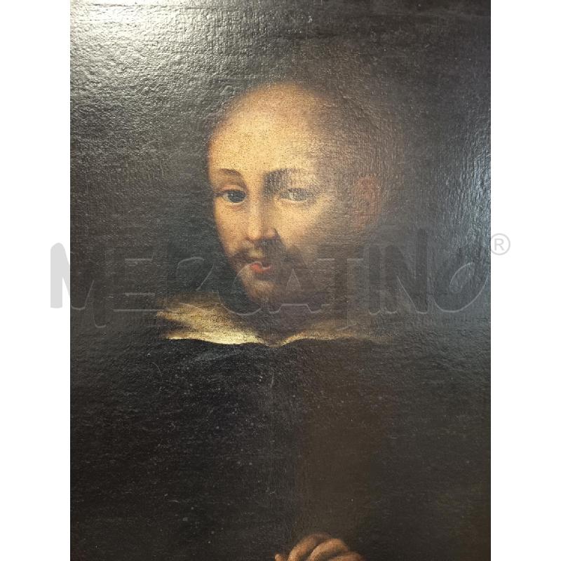 QUADRO OLIO SU TELA RITRATTO GENTILUOMO EPOCA | Mercatino dell'Usato Roma porta maggiore 2