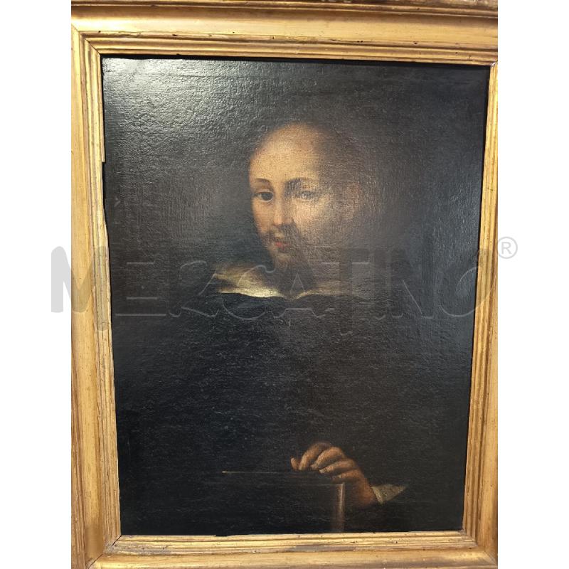 QUADRO OLIO SU TELA RITRATTO GENTILUOMO EPOCA | Mercatino dell'Usato Roma porta maggiore 3