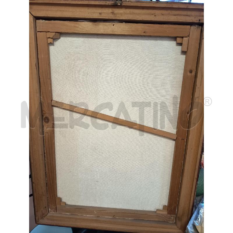 QUADRO OLIO SU TELA ROVINE ROMANE  | Mercatino dell'Usato Roma porta maggiore 5