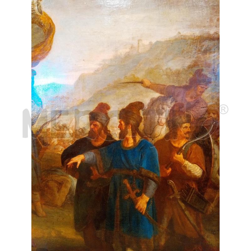 QUADRO OLIO SU TELA SALOMÈ VITTORIOSA EPOCA | Mercatino dell'Usato Roma porta maggiore 3