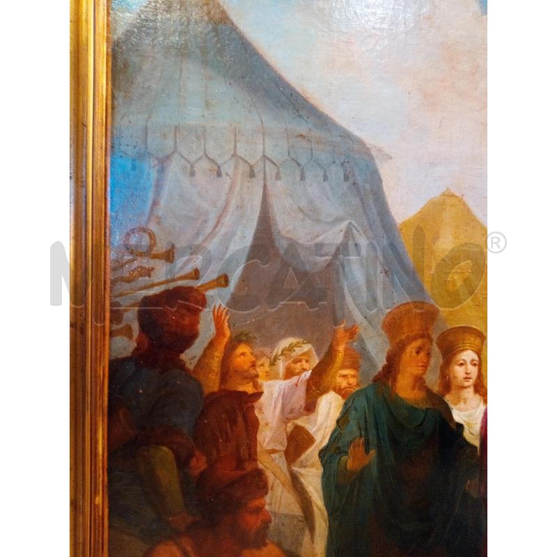 QUADRO OLIO SU TELA SALOMÈ VITTORIOSA EPOCA | Mercatino dell'Usato Roma porta maggiore 4