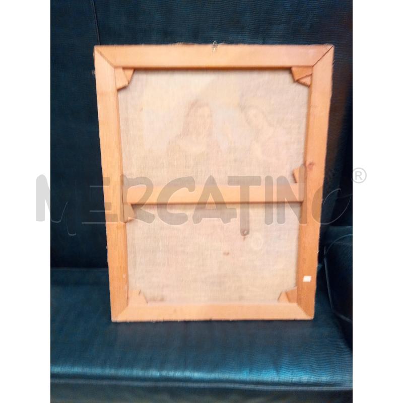 QUADRO OLIO SU TELA SANTO ISIDORO MASSAIU  | Mercatino dell'Usato Roma porta maggiore 4