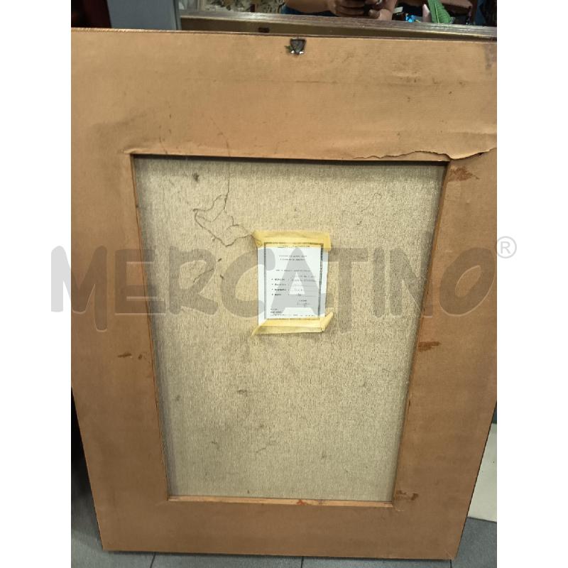 QUADRO OLIO SU TELA TRINITA DEI MONTI TONI ROSSI | Mercatino dell'Usato Roma porta maggiore 5