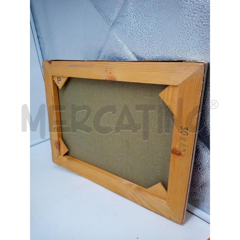 QUADRO OLIO SU TELA TRULLI  | Mercatino dell'Usato Roma porta maggiore 5