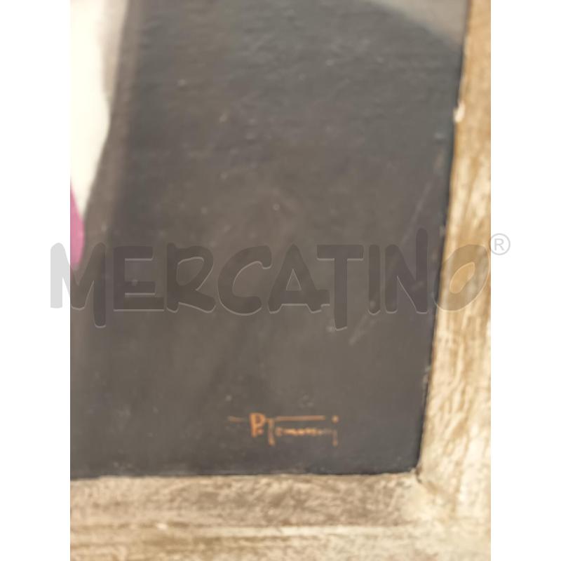 QUADRO OLIO SU TELA UOMO BAFFITO PRIMI 900 | Mercatino dell'Usato Roma porta maggiore 4