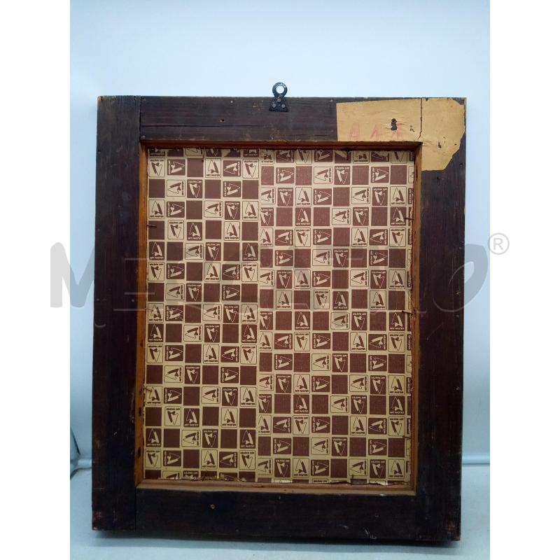 QUADRO OLIO SU TELA UOMO IN TERRAZZA | Mercatino dell'Usato Roma porta maggiore 4
