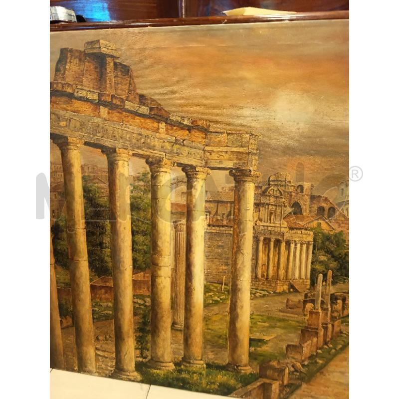 QUADRO OLIO SU TELA VEDUTA FORI COLOSSEO | Mercatino dell'Usato Roma porta maggiore 4