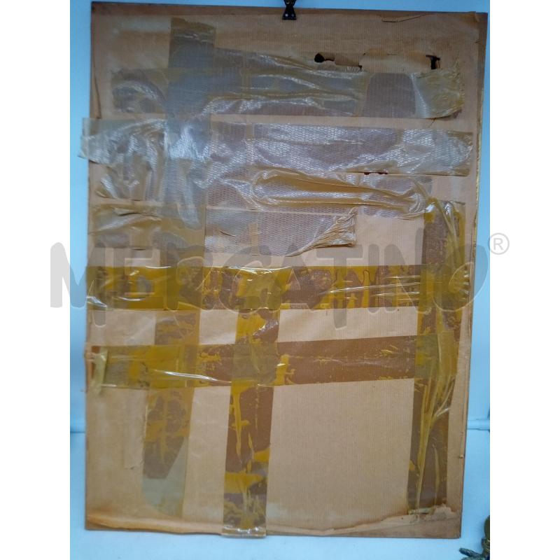 QUADRO OLIO SU TELA VIA CRUCIS | Mercatino dell'Usato Roma porta maggiore 5
