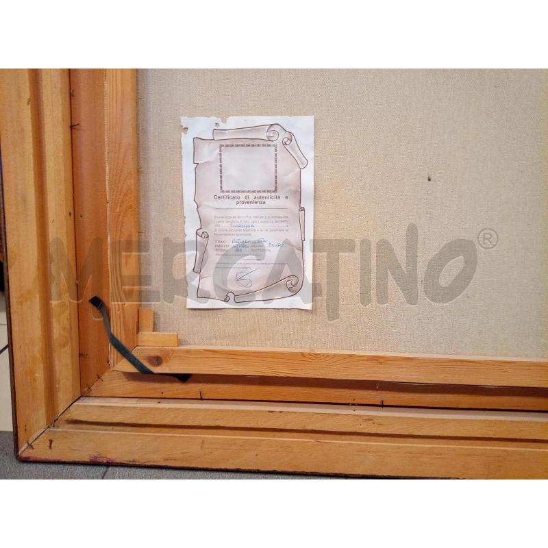QUADRO OLIO SU TELA VIOLINO E SPARTITI  | Mercatino dell'Usato Roma porta maggiore 4