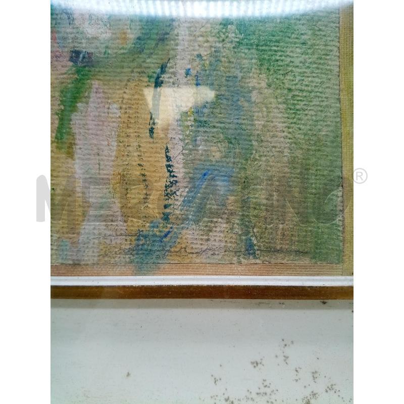 QUADRO OLIO SU TELA VOLTO UOMO ASTRATTO | Mercatino dell'Usato Roma porta maggiore 4