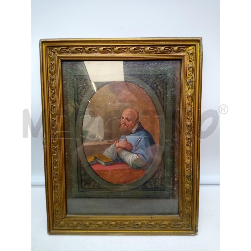 QUADRO OLIO SU TLEWA SANT AGOSTINO NELLO STUDIO  | Mercatino dell'Usato Roma porta maggiore 1