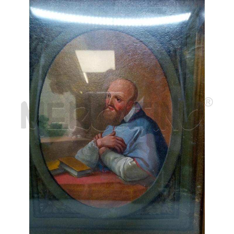 QUADRO OLIO SU TLEWA SANT AGOSTINO NELLO STUDIO  | Mercatino dell'Usato Roma porta maggiore 2
