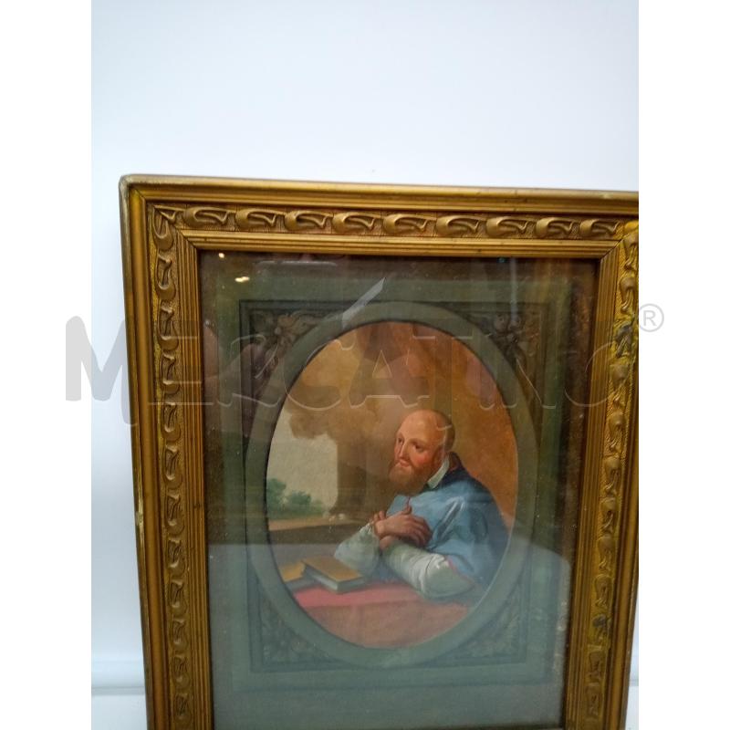 QUADRO OLIO SU TLEWA SANT AGOSTINO NELLO STUDIO  | Mercatino dell'Usato Roma porta maggiore 3