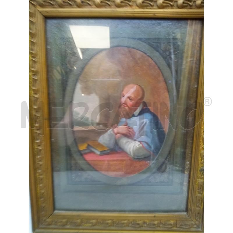 QUADRO OLIO SU TLEWA SANT AGOSTINO NELLO STUDIO  | Mercatino dell'Usato Roma porta maggiore 5