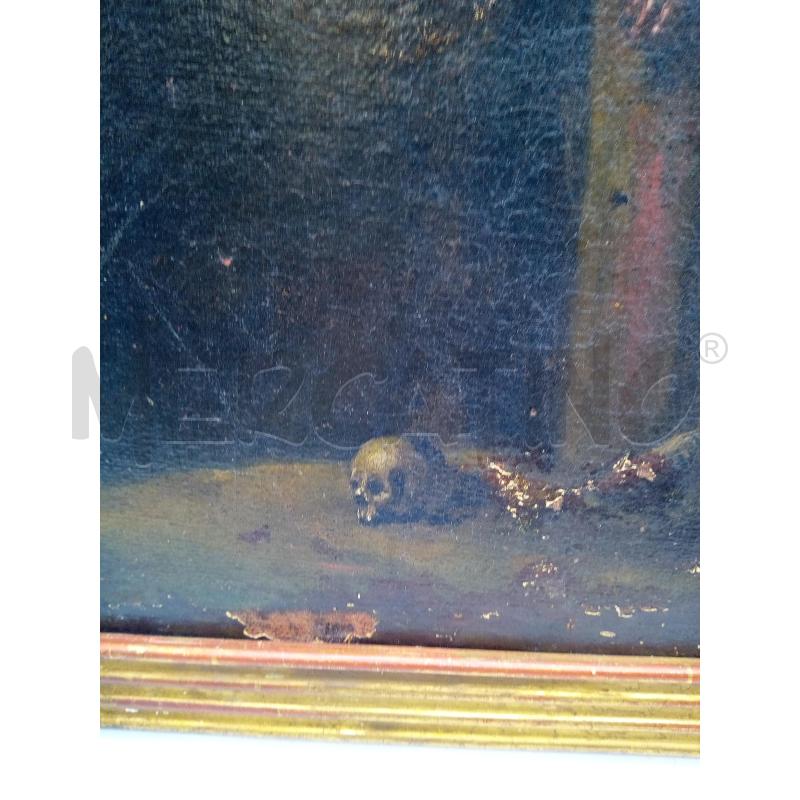 QUADRO OLIO S UTELA CROCIFISSIONE EPOCA DA RESTAURARE  | Mercatino dell'Usato Roma porta maggiore 3