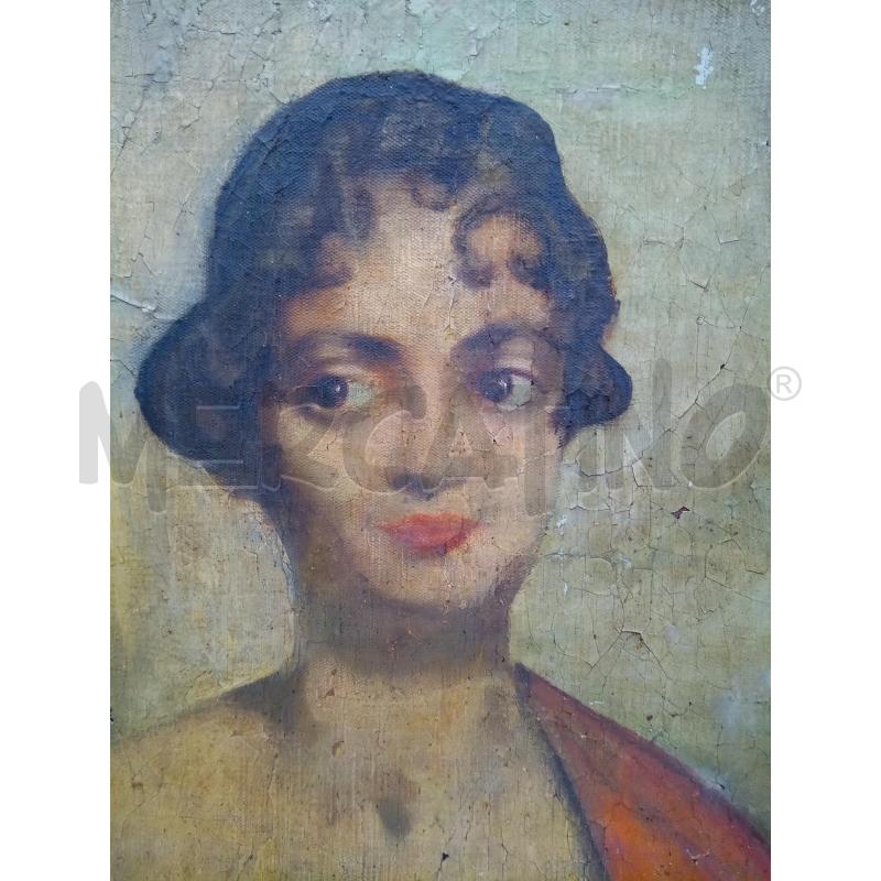 QUADRO OLI OS UTELA DONNA ANNI 30 | Mercatino dell'Usato Roma porta maggiore 2
