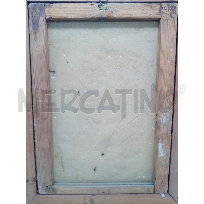QUADRO OLO SU TELA UVA DA RESTAURARE  | Mercatino dell'Usato Roma porta maggiore 5