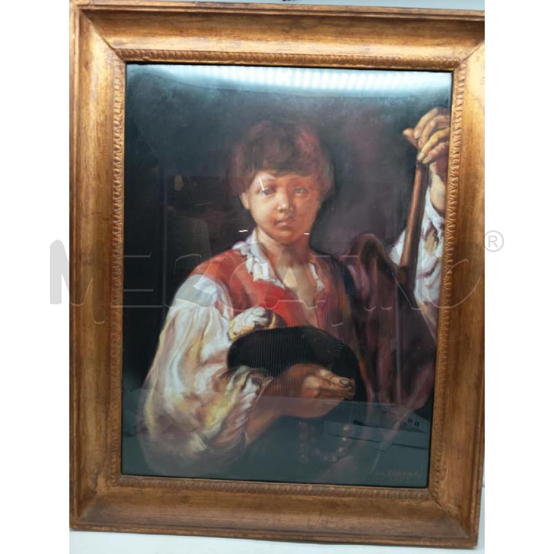 QUADRO PASTELLI A OLIO PASTORELLO | Mercatino dell'Usato Roma porta maggiore 3