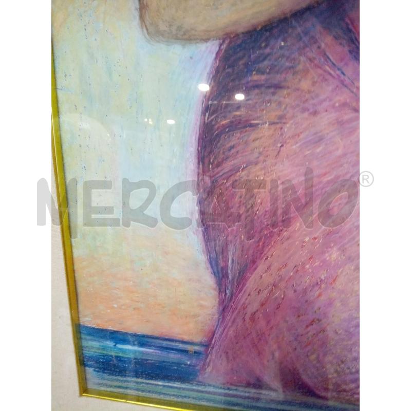 QUADRO PASTELLI A OLIO SIRENA | Mercatino dell'Usato Roma porta maggiore 3