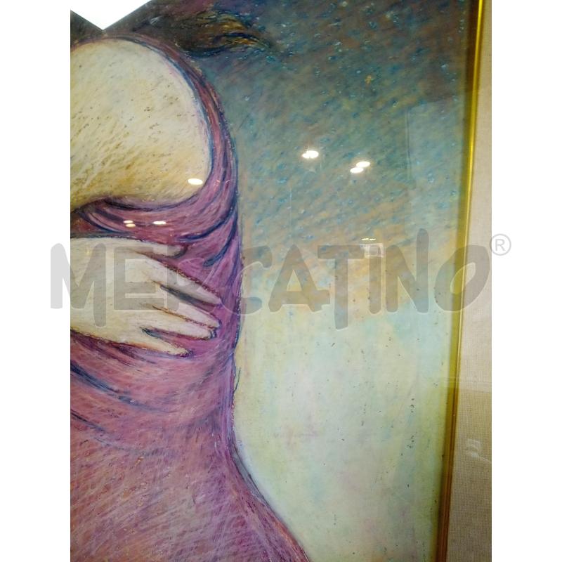 QUADRO PASTELLI A OLIO SIRENA | Mercatino dell'Usato Roma porta maggiore 4