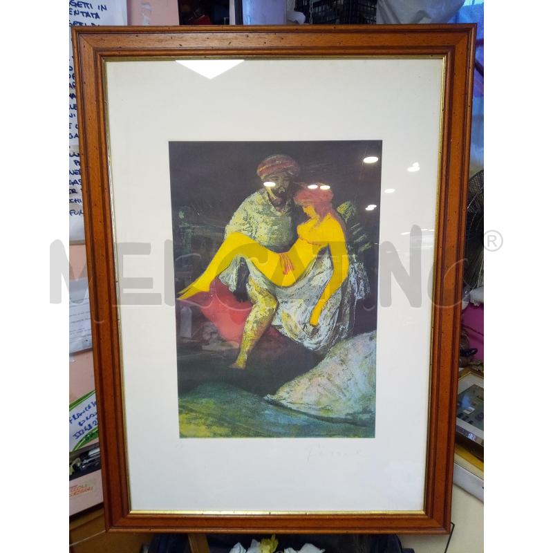 QUADRO PA ODALISCA CON SULTANO | Mercatino dell'Usato Roma porta maggiore 1