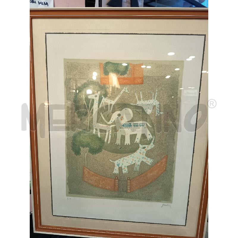 QUADRO PDA ANIMALI STILIZZATI  | Mercatino dell'Usato Roma porta maggiore 1